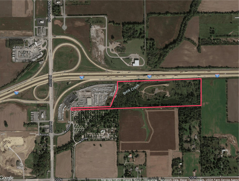 2300 N 600 W, Greenfield, IN à vendre - Aérien - Image 2 de 2