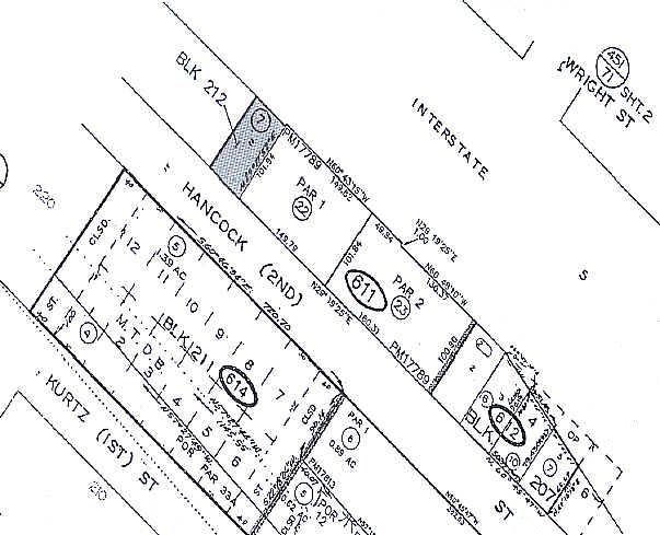 2102 Hancock St, San Diego, CA à louer - Plan cadastral - Image 2 de 3