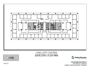 1021 Main St, Houston, TX for lease Floor Plan- Image 1 of 1