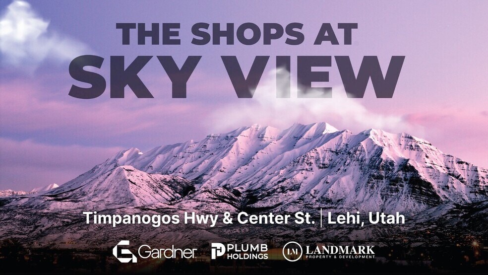 N Center St & Timpanogos hwy, Lehi, UT à louer - Photo du bâtiment - Image 3 de 3