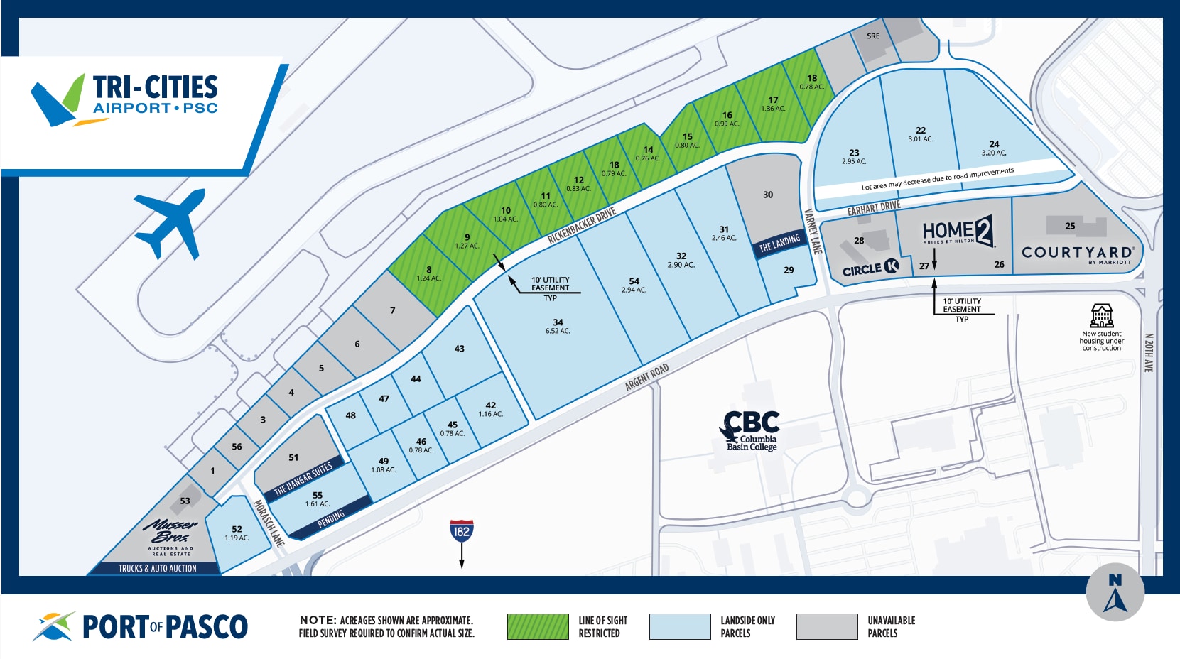 Argent Rd & I-182 Hwy, Pasco, WA for lease Primary Photo- Image 1 of 2