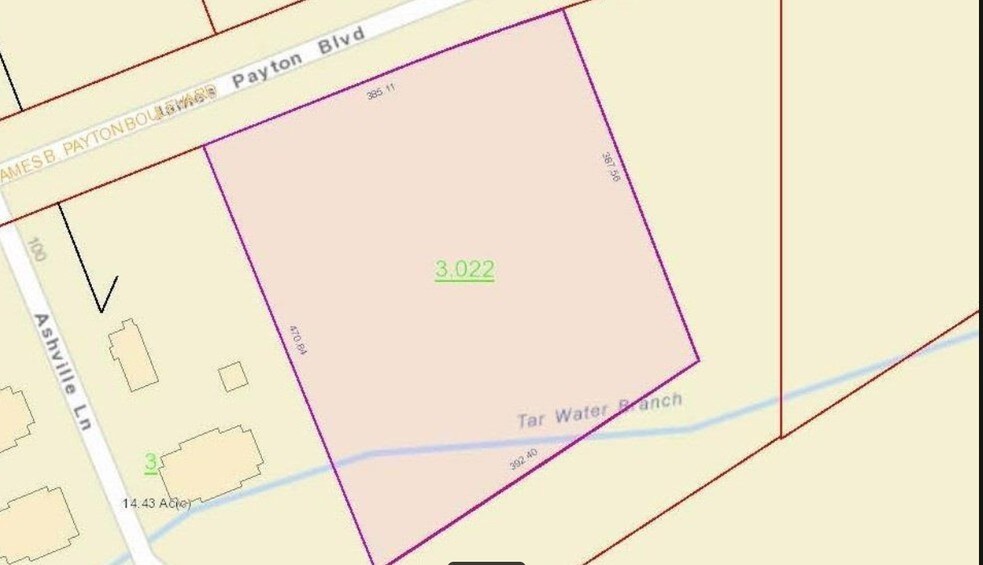 James Payton Blvd, Sylacauga, AL à vendre - Plan cadastral - Image 3 de 4