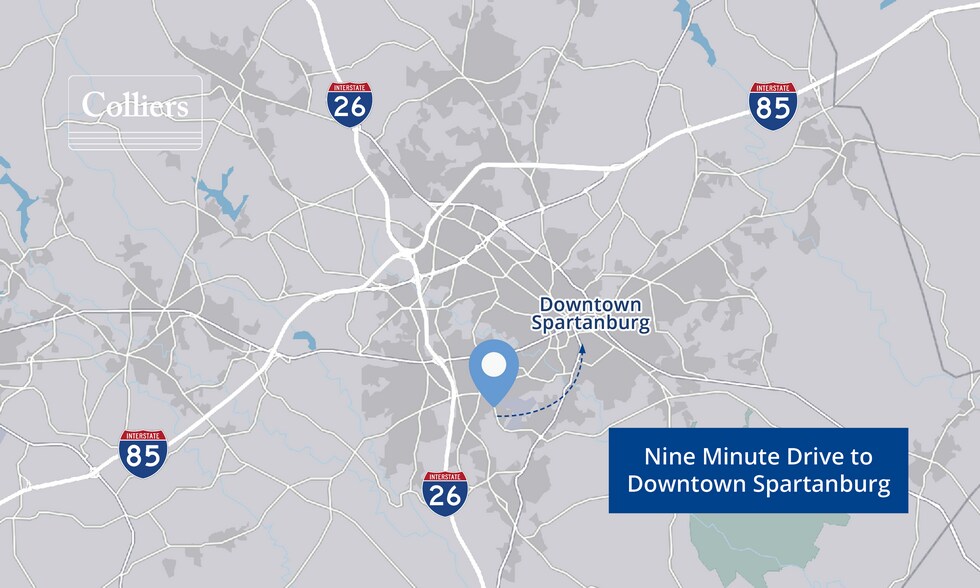 2187 Southport Rd, Spartanburg, SC à vendre - Photo du bâtiment - Image 2 de 2