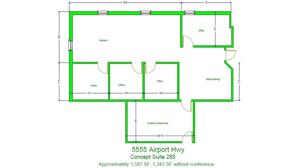 5555 Airport Hwy, Toledo, OH for lease - Building Photo - Image 3 of 18