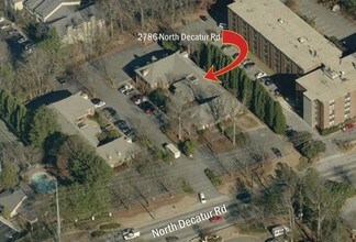 2786 N Decatur Rd, Decatur, GA - AERIAL  map view - Image1