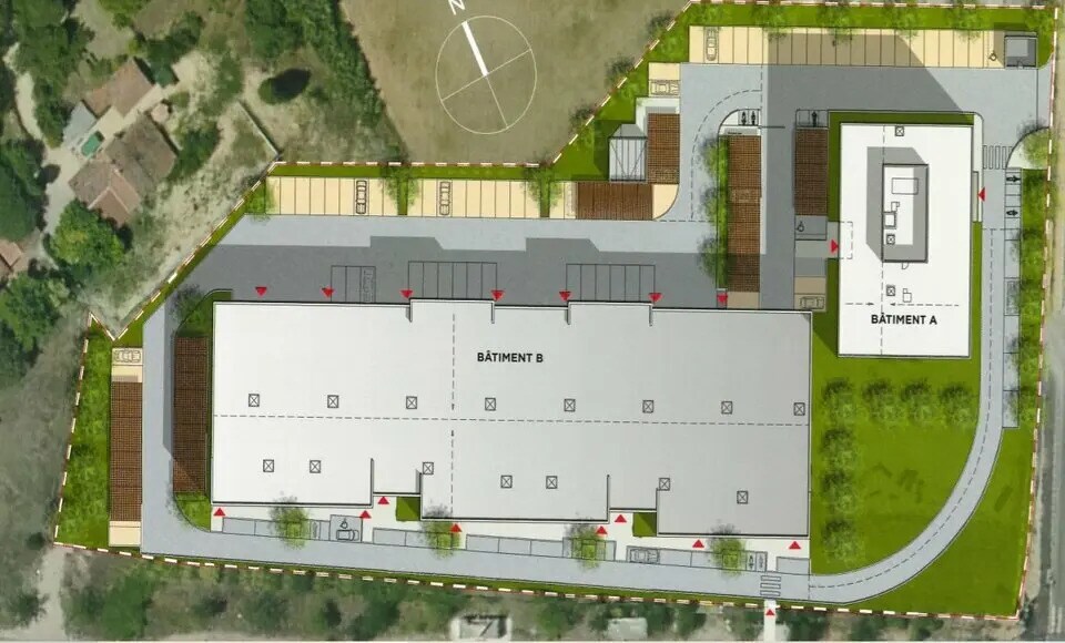 Bureau dans Marseille à louer - Photo du bâtiment - Image 2 de 12