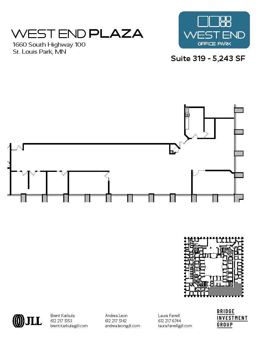 1665 Utica Ave S, Saint Louis Park, MN for lease Floor Plan- Image 1 of 1