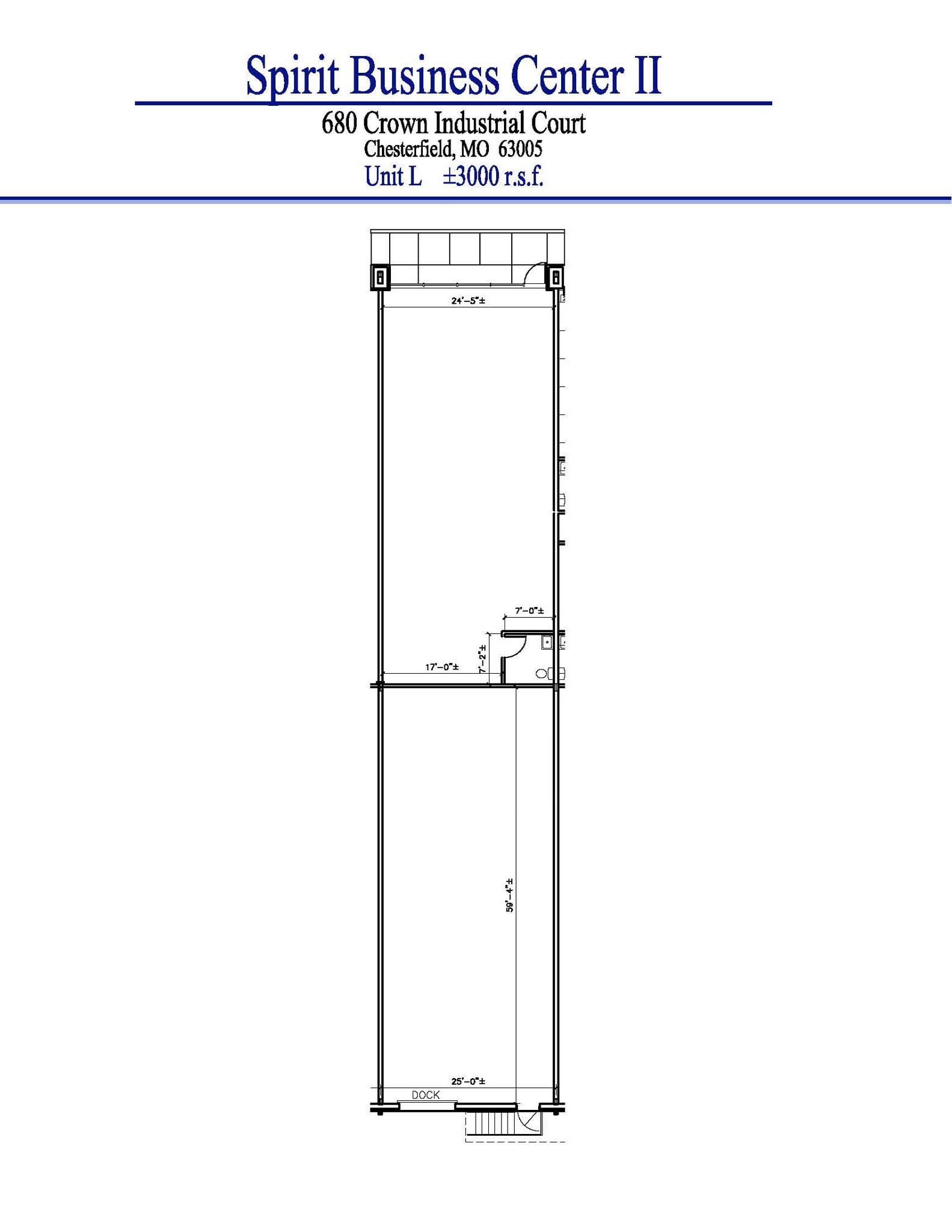 680 Crown Industrial Ct, Chesterfield, MO for lease Interior Photo- Image 1 of 1