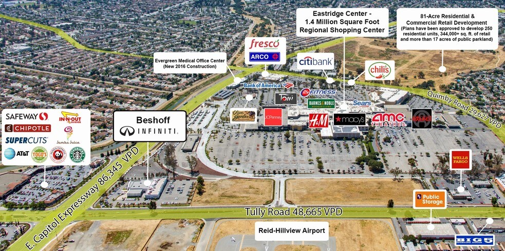 2198 Tully Rd, San Jose, CA for lease - Building Photo - Image 2 of 6
