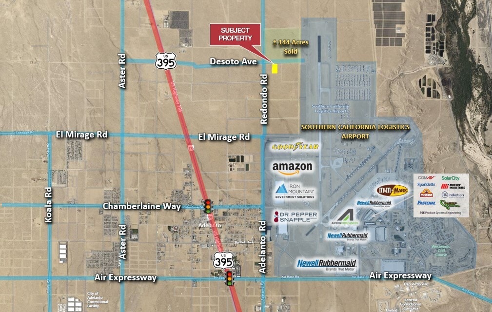 De Soto rd, Adelanto, CA for sale Primary Photo- Image 1 of 3