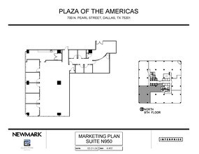 700 N Pearl St, Dallas, TX for lease Floor Plan- Image 1 of 2