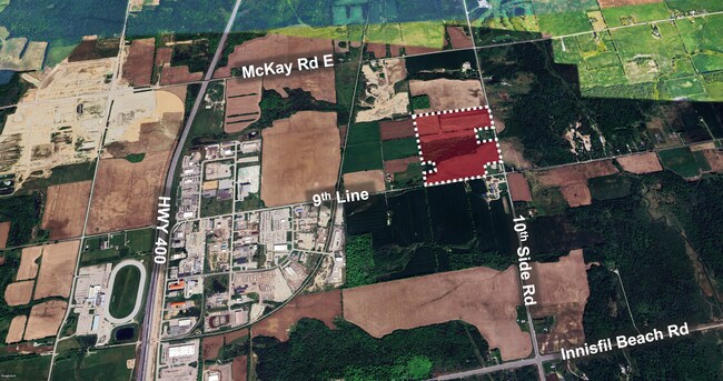 Plus de détails pour 7820 10th Sideroad, Innisfil, ON - Terrain à vendre