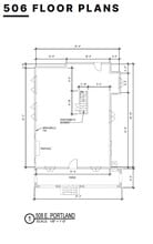 508 E Portland St, Phoenix, AZ for lease Floor Plan- Image 1 of 1