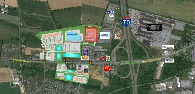 Plus de détails pour 18330 Spark Dr, Hagerstown, MD - Commerce de détail à louer