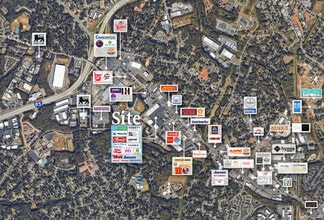 2901-3053 Freedom Dr, Charlotte, NC - Aérien  Vue de la carte