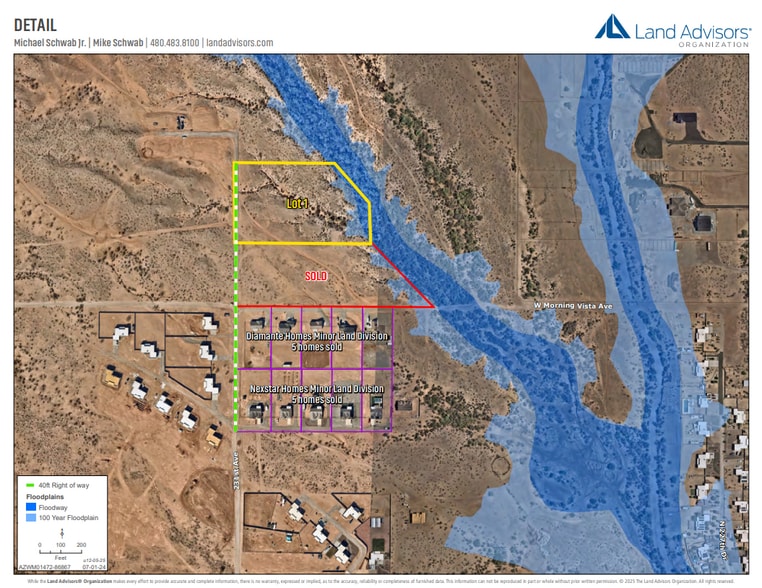 N/NEC Patton Road & 231st Ave, Wittmann, AZ for sale - Aerial - Image 2 of 2