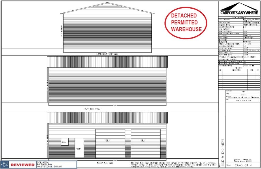2370-2380 Capital Cir NE, Tallahassee, FL à louer - Photo du bâtiment - Image 3 de 7