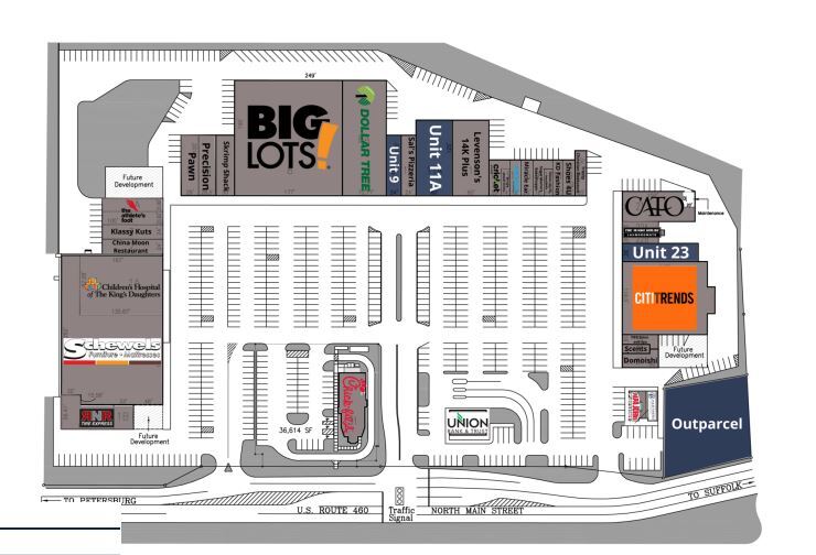 808 Main St, Suffolk, VA for lease Primary Photo- Image 1 of 2