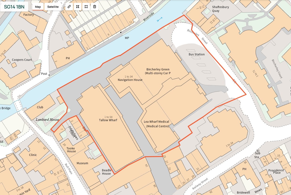 Brownfields, Hertford, HRT SG14 1BN - Unité 8 Retail 195 CarPark - - Autre - Image 1 of 5