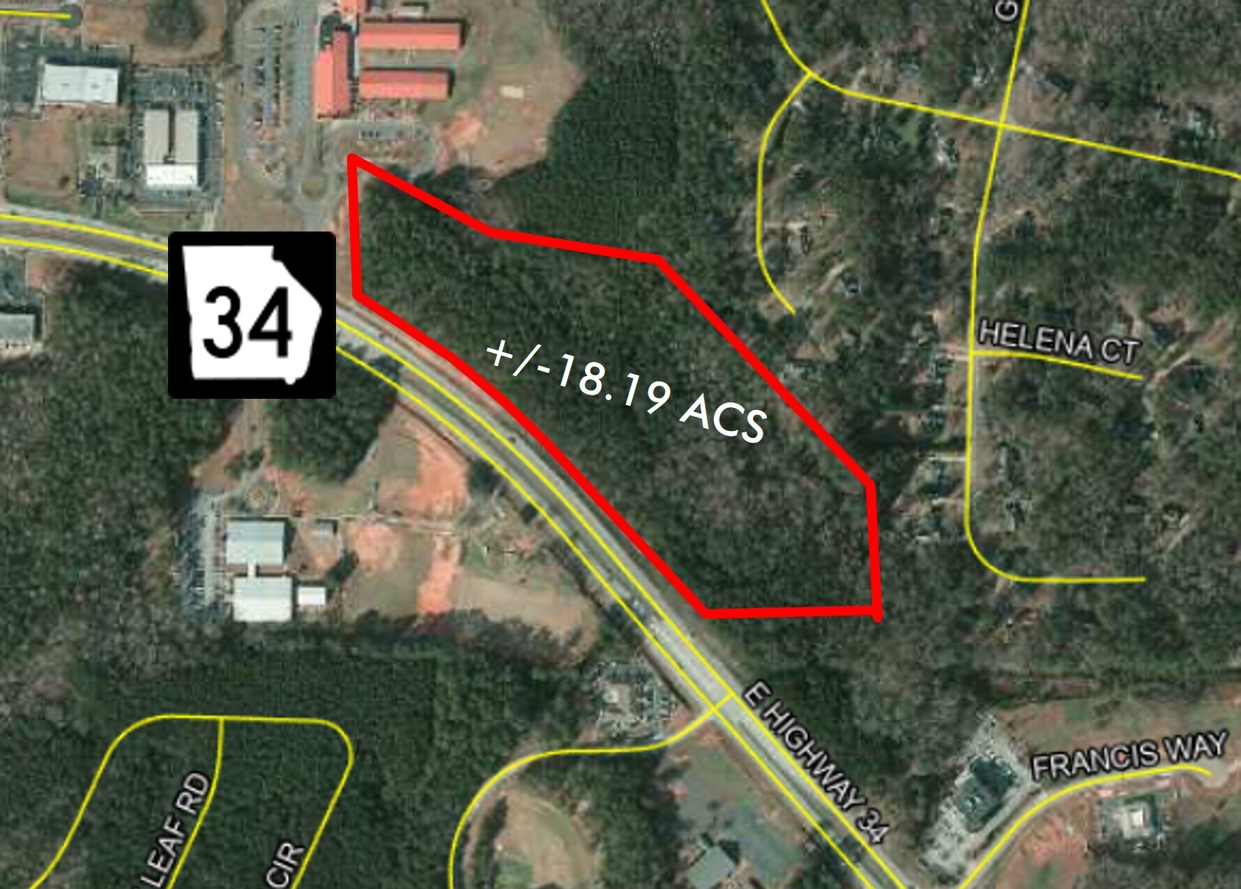 E Highway 34, Sharpsburg, GA for sale Building Photo- Image 1 of 3