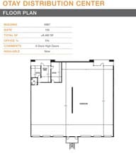 6987 Calle De Linea, San Diego, CA for lease Floor Plan- Image 2 of 2