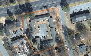 2501 Vanstory St, Greensboro, NC - AÉRIEN Vue de la carte