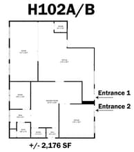 3291 S Thompson St, Springdale, AR for lease Floor Plan- Image 2 of 2