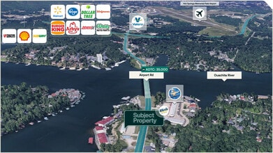 1360 Airport Rd, Hot Springs, AR - AERIAL map view - Image1