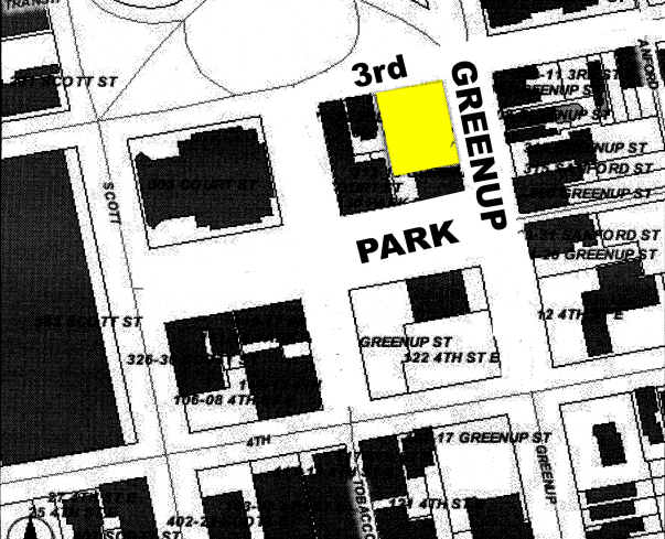 303 Greenup St, Covington, KY à vendre - Plan cadastral - Image 1 de 1