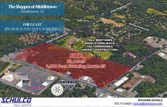 Plus de détails pour 761-853 Route 35, Middletown, NJ - Terrain à louer