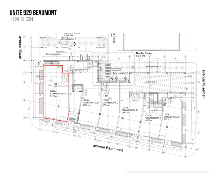 891-929 Av Beaumont, Montréal, QC for lease - Building Photo - Image 3 of 10
