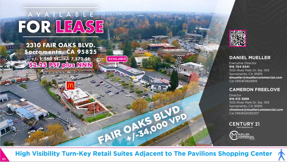 2310 Fair Oaks Blvd, Sacramento, CA for lease - Primary Photo - Image 1 of 13