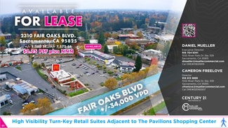 Plus de détails pour 2310 Fair Oaks Blvd, Sacramento, CA - Commerce de détail à louer