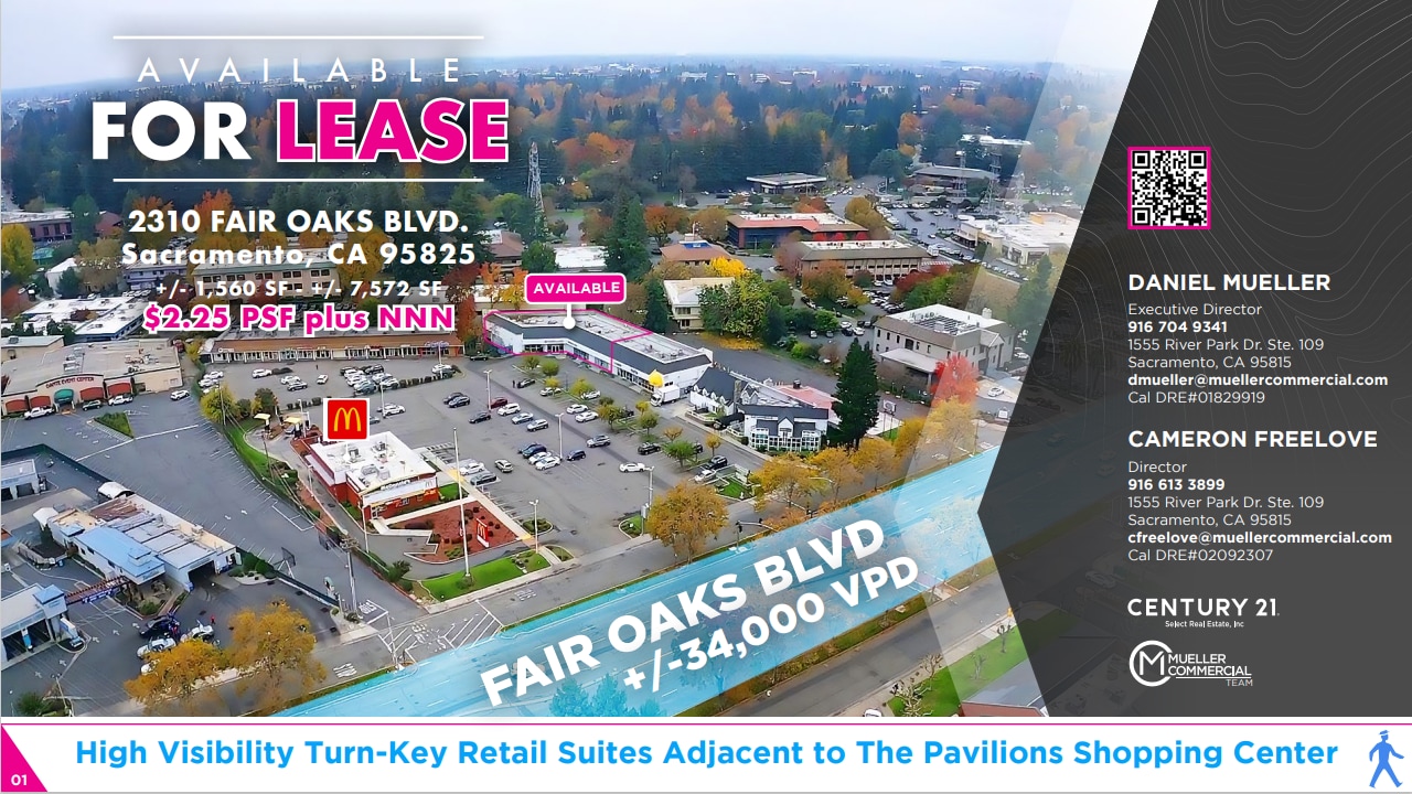 2310 Fair Oaks Blvd, Sacramento, CA for lease Primary Photo- Image 1 of 14