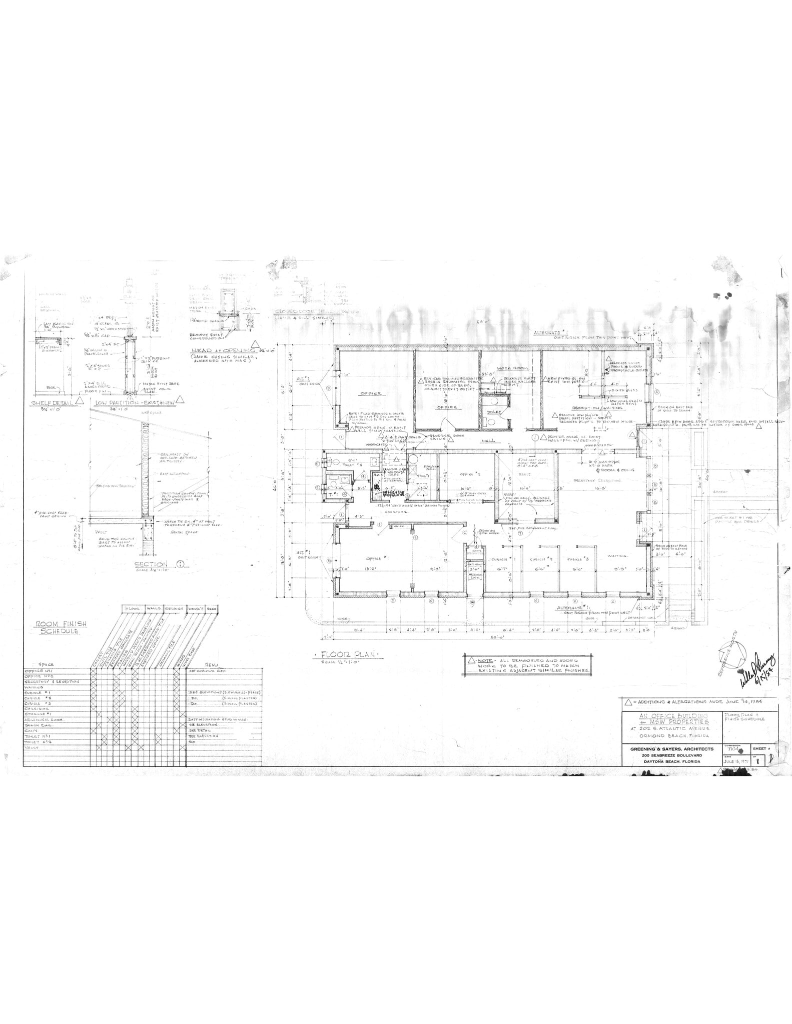 202 S Atlantic Ave, Ormond Beach, FL for lease Site Plan- Image 1 of 13