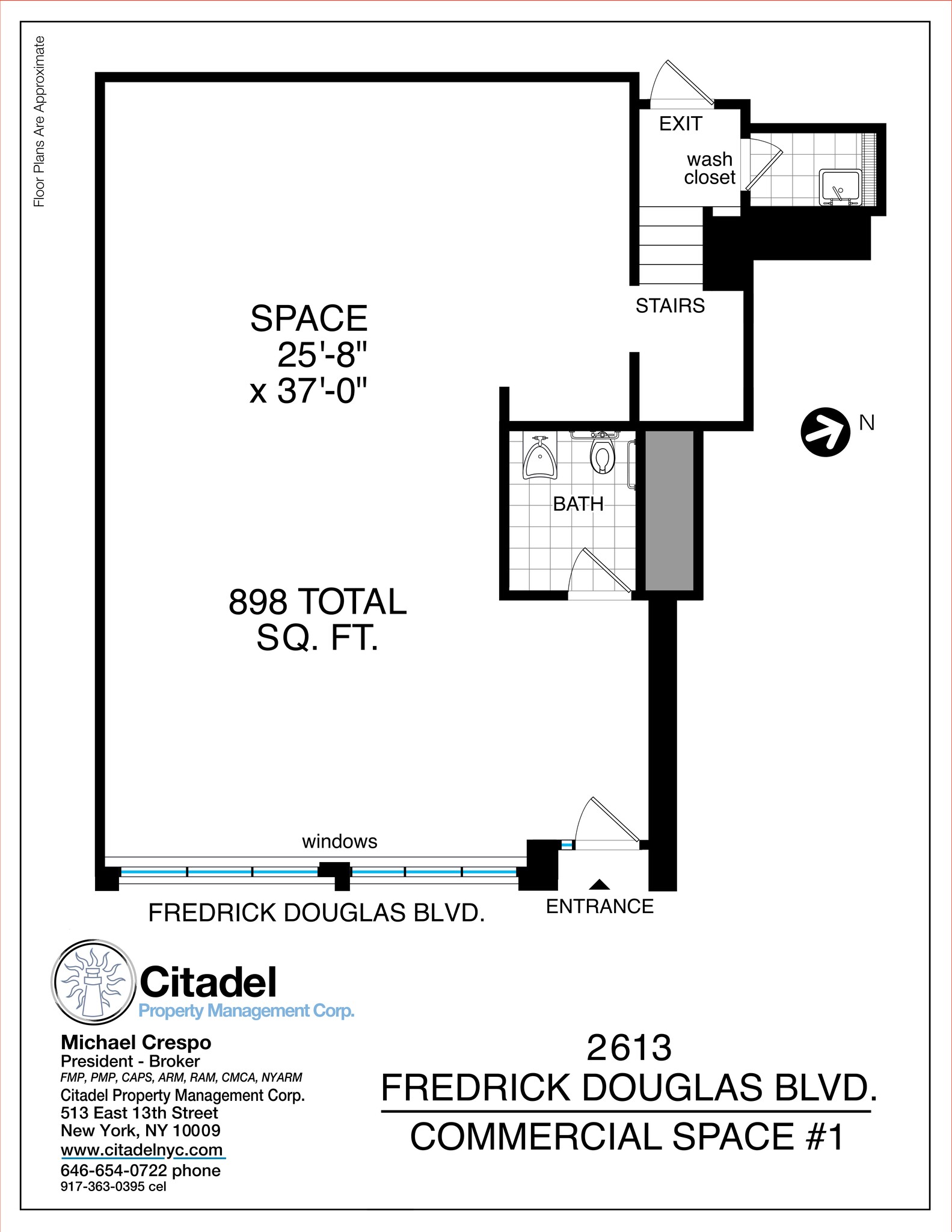 2613 Frederick Douglass Blvd, New York, NY for lease Site Plan- Image 1 of 1