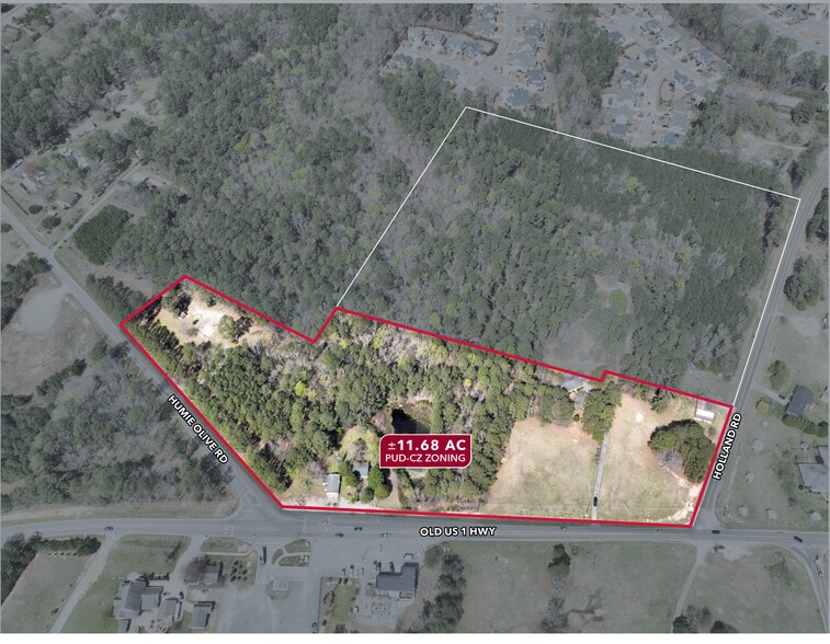 2236 Old US 1 Hwy, Apex, NC for lease - Aerial - Image 3 of 3