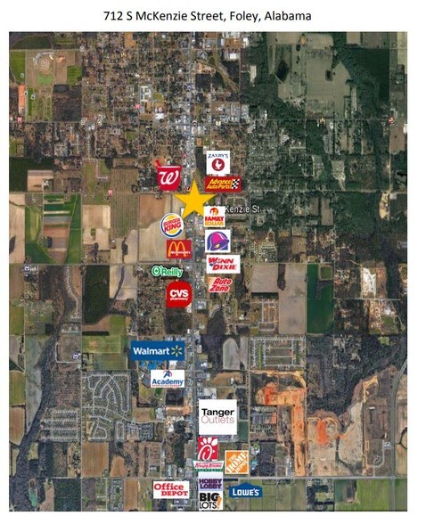 712 S McKenzie St, Foley, AL for lease - Building Photo - Image 2 of 8