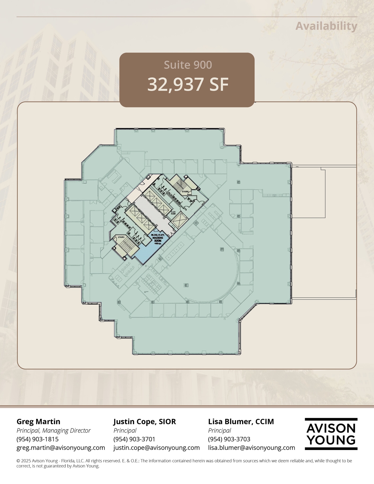 200 E Las Olas Blvd, Fort Lauderdale, FL for lease Floor Plan- Image 1 of 1
