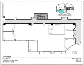 7501 Boulder View Dr, North Chesterfield, VA for lease Floor Plan- Image 1 of 5