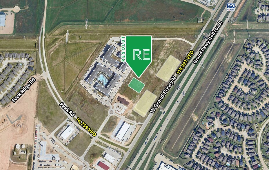 00 Peek Rd, Katy, TX à louer - Aérien - Image 2 de 4