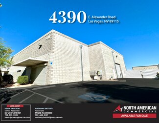 Plus de détails pour 4390 E Alexander Rd, Las Vegas, NV - Industriel à vendre
