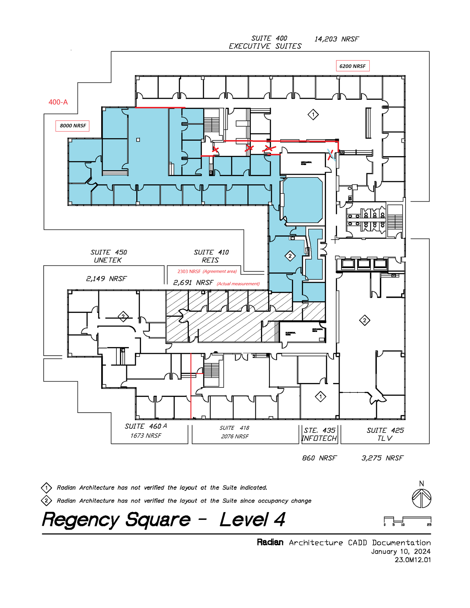 2901 Wilcrest Dr, Houston, TX for lease Floor Plan- Image 1 of 5