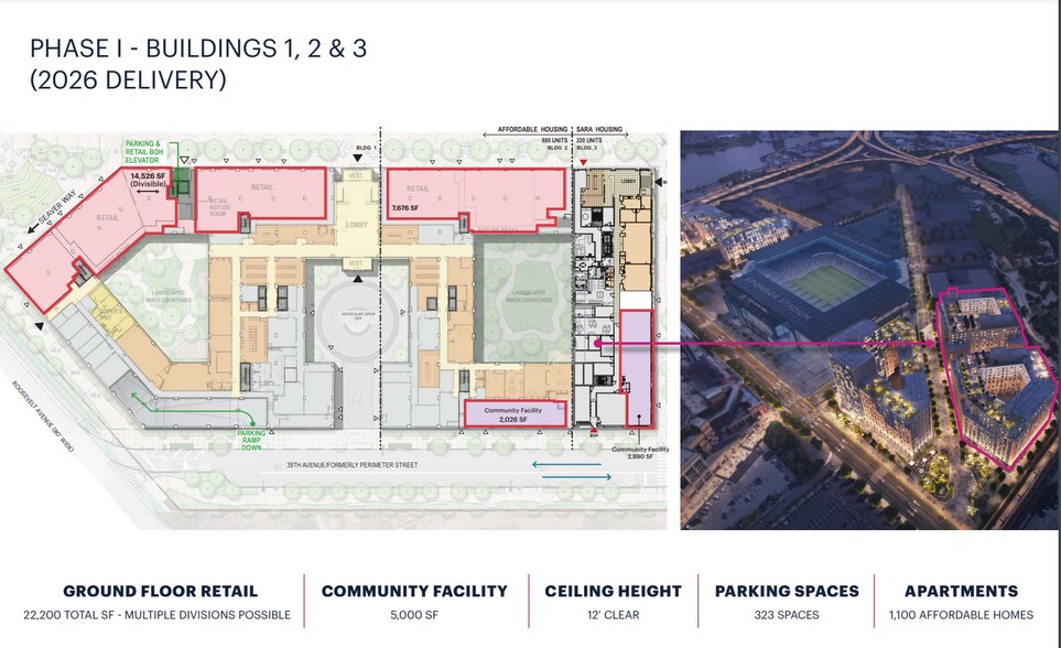 126-20 Willets Point Blvd, Corona, NY à louer - Photo du bâtiment - Image 3 de 7