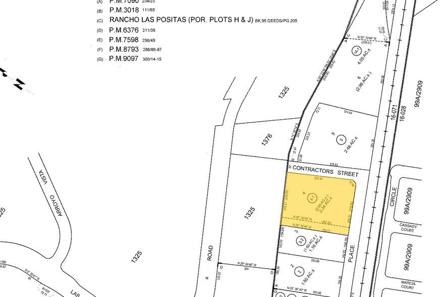 50 Contractors St, Livermore, CA à louer - Plan cadastral - Image 2 de 4