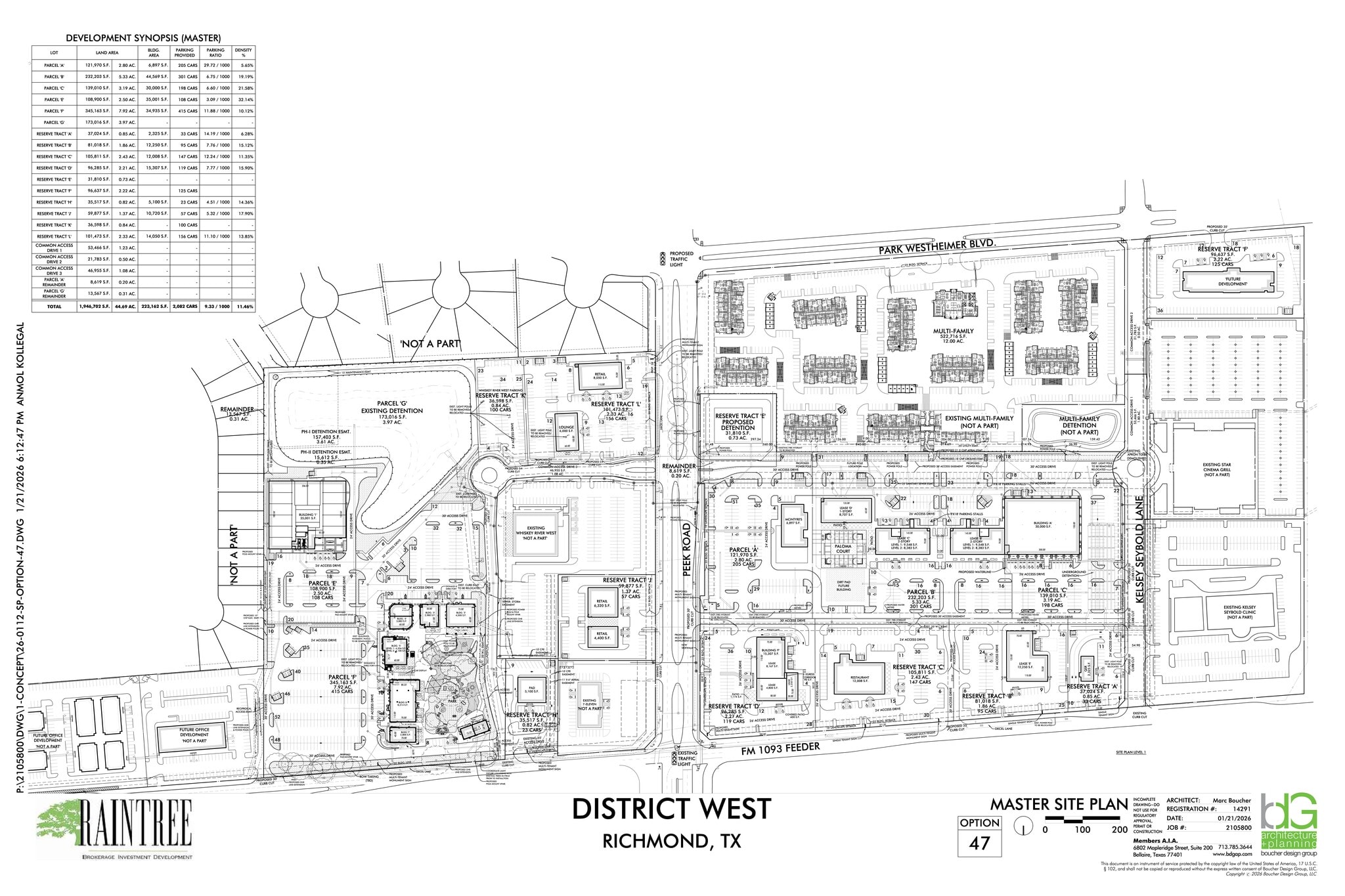 22125 Fm 1093 Rd, Richmond, TX à louer Plan de site- Image 1 de 1