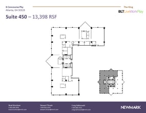 6 Concourse Pky NE, Atlanta, GA for lease Floor Plan- Image 1 of 1