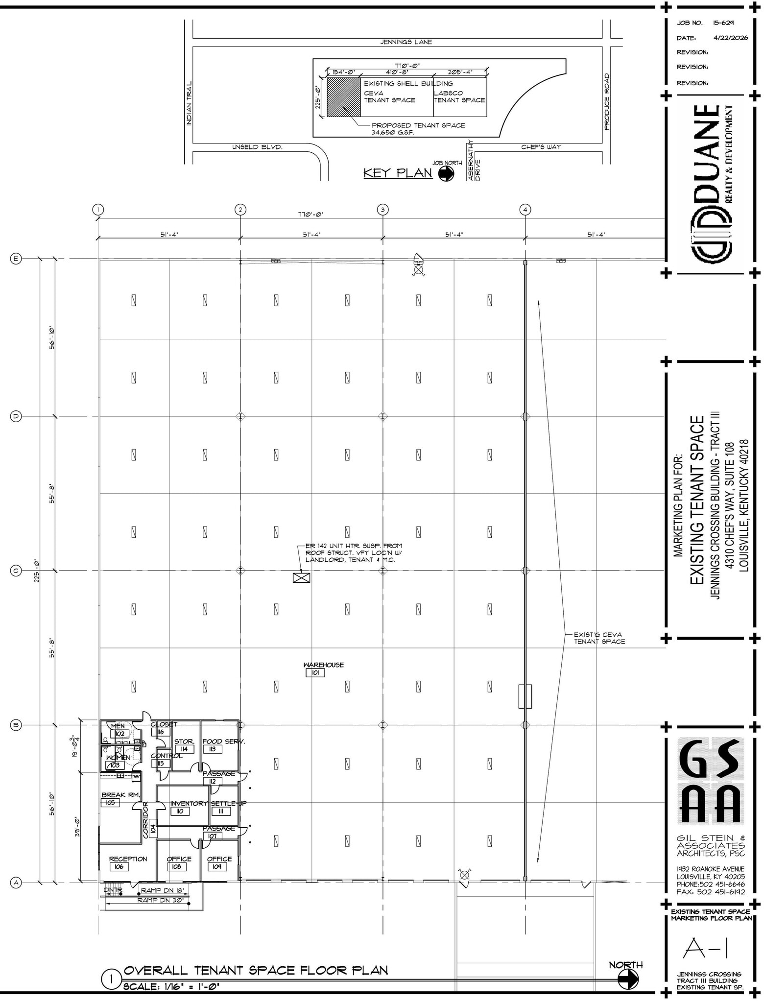 4310 Chef's Way, Louisville, KY for lease Site Plan- Image 1 of 3