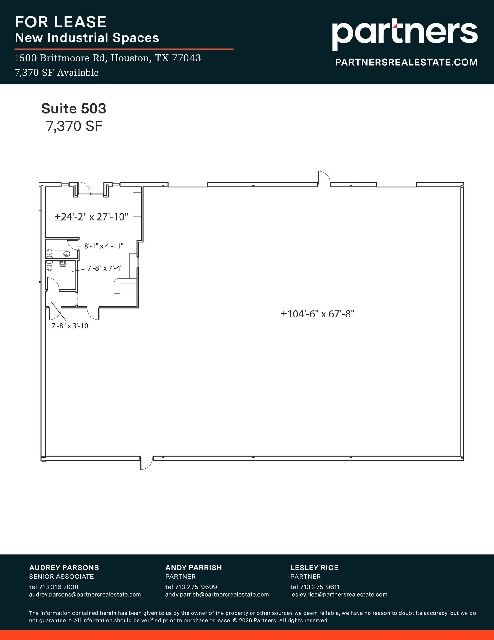 1500 Brittmoore Rd, Houston, TX for lease Site Plan- Image 1 of 1