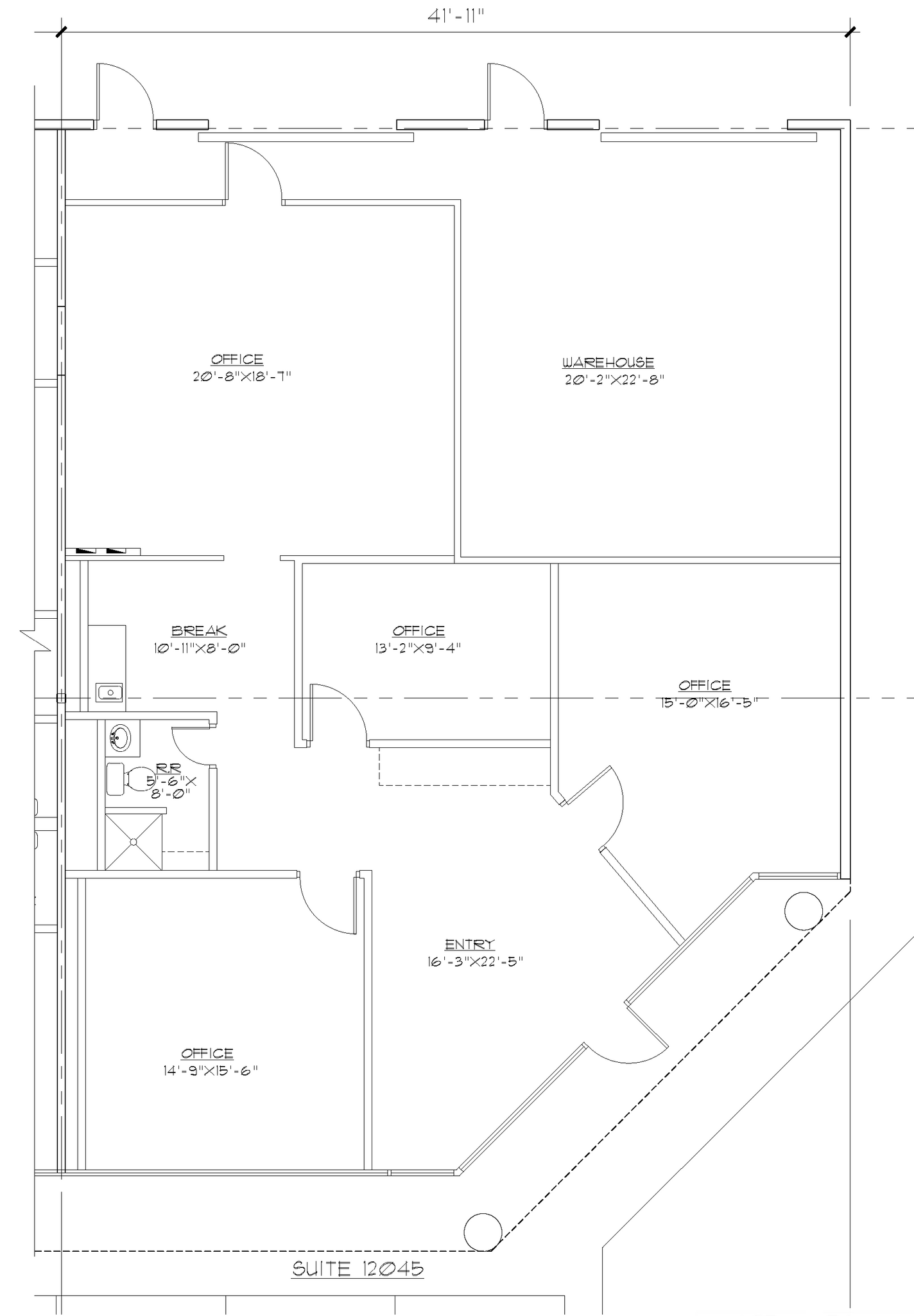 12005-12095 Starcrest Dr, San Antonio, TX for lease Floor Plan- Image 1 of 1